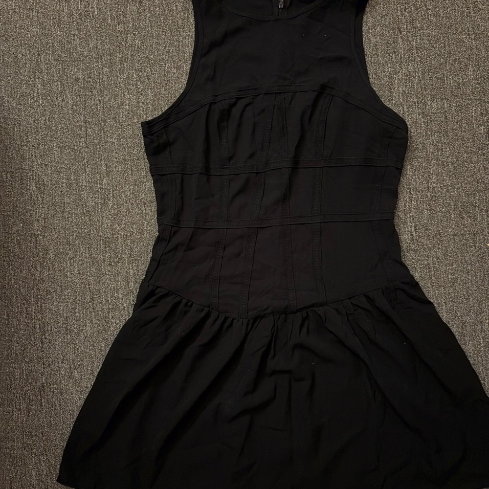 Cider Black Mini Dress